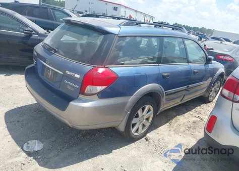 2008 Subaru Outback 2.5I/2.5I L.l. Bean Edition из США, поврежденный, VIN 4S4BP61C28736427